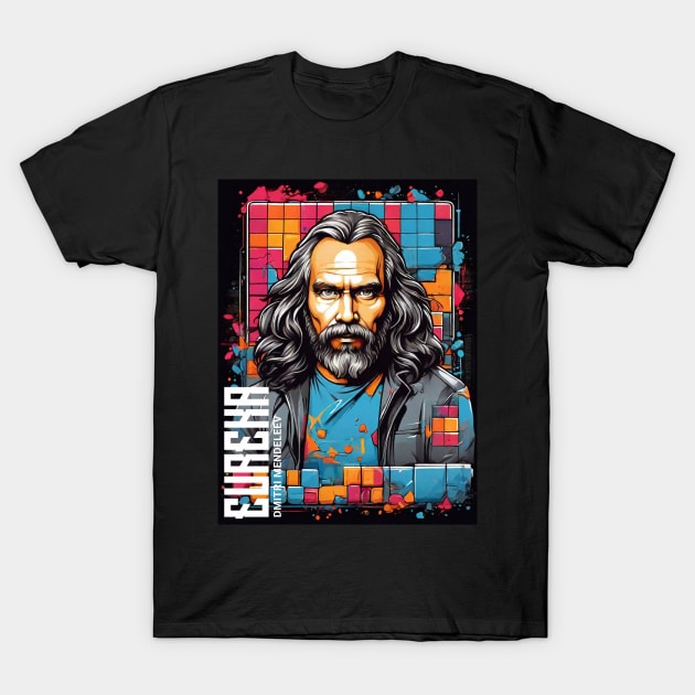 Dmitri Mendeleev Eureka 01 T-Shirt by UB design